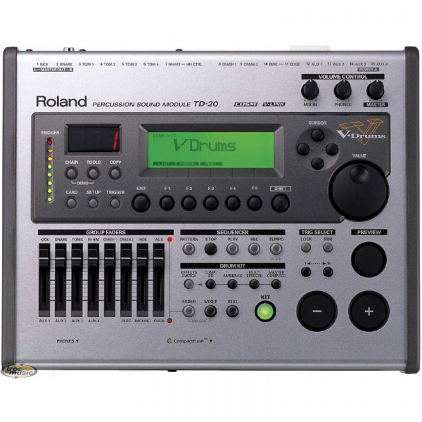 Photo annonce ROLAND TD20 & Carte TDW 20