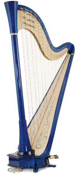 Photo annonce Harpe   Camac    Big Blue 47 cordes