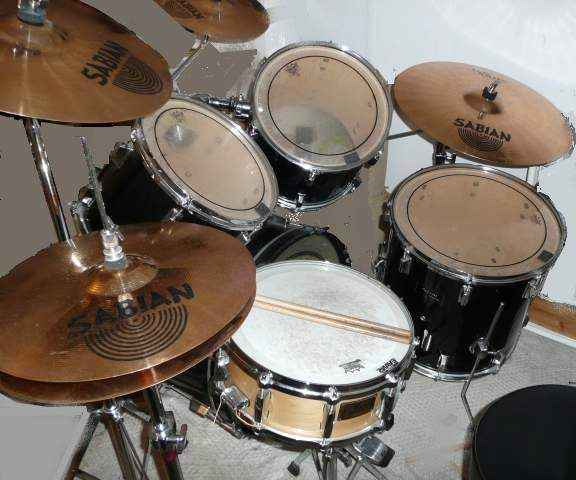 Photo : Ludwig           complette USA Cymbales Sabian