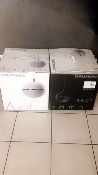 Photo : Enceintes Hi Fi  Grundig Audiorama