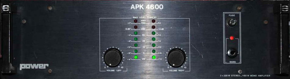 Photo : Ampli   Power   APK 4500 2x250w 1w450