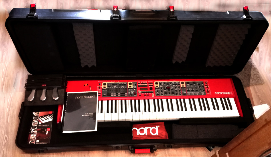 Photo : Clavia    Nord   Stage 2 88 touches