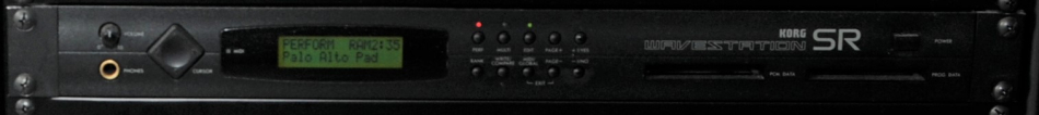 Photo : Korg            SR WaveStation