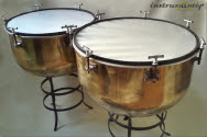 Photo : Timbale          baroque la paire