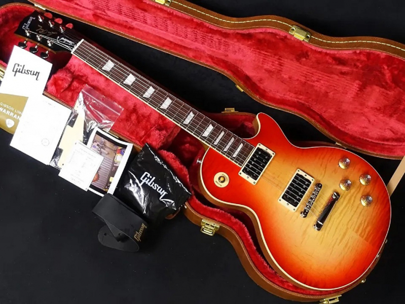 Photo : Gibson Les Paul Standard 60s Faded Vintage Cherry