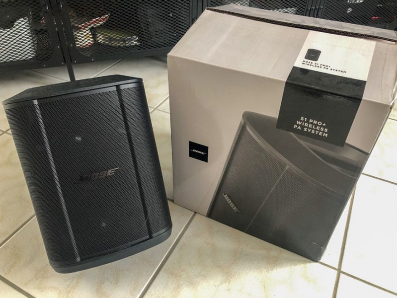 Photo : Bose      S1    Pro+ Systeme de sonorisation