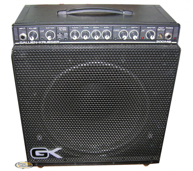 Photo annonce Gallien Krueger 200 MB Combo